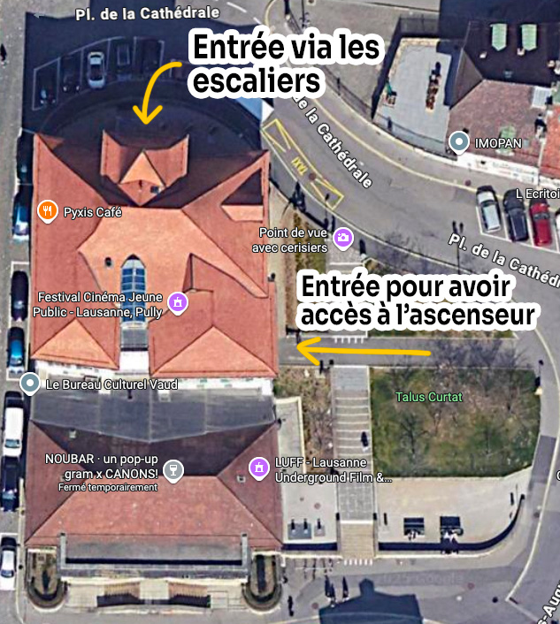 accès PMR Pyxis accès PMR Pyxis